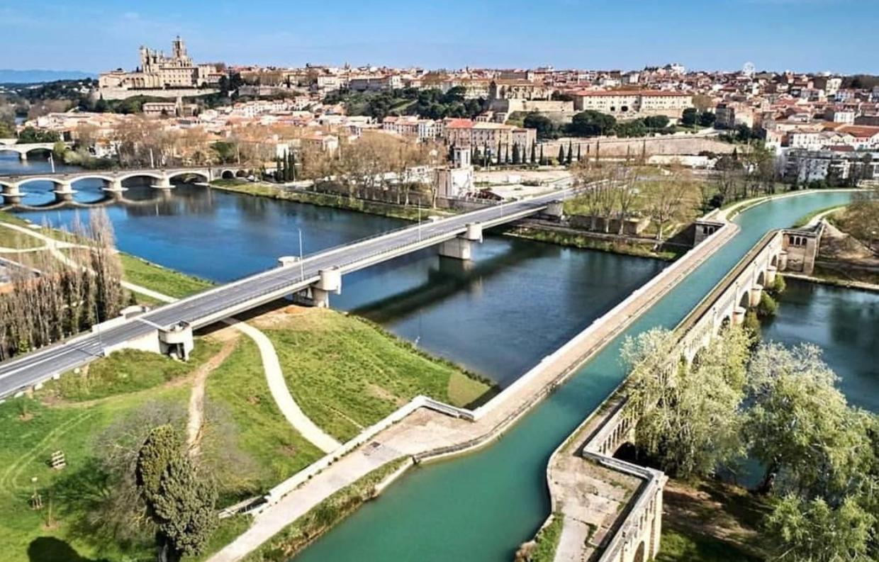 Le Boldieu- Duplex Beziers -Allee Paul Riquet- Wifi- Tv Connecte Exteriör bild